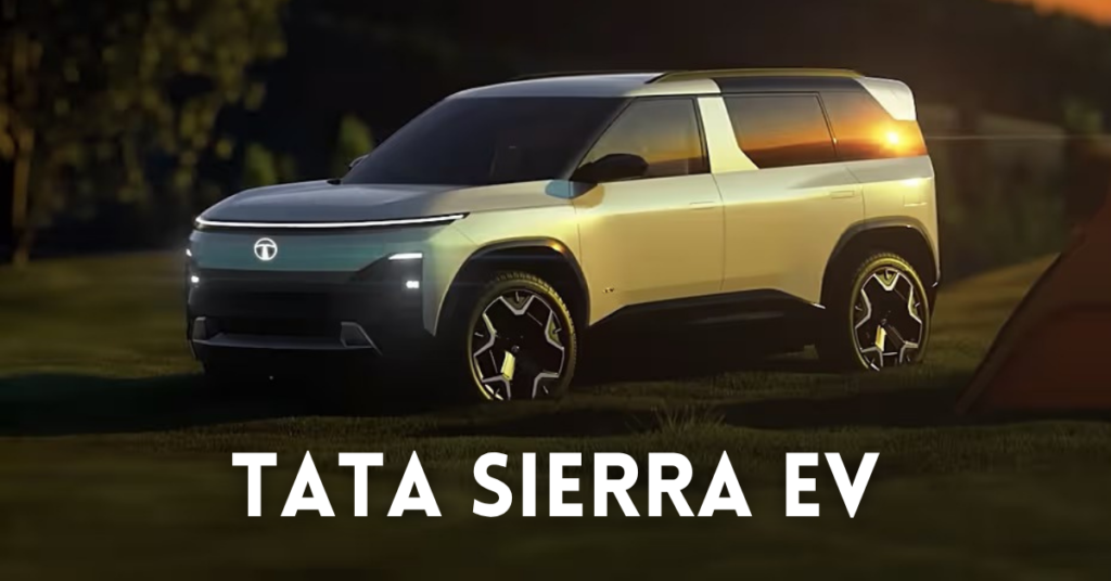 Tata Sierra EV Tata Sierra EV Launch Date