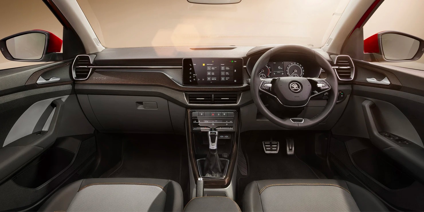 Skoda Kushaq interior Skoda Kushaq interior