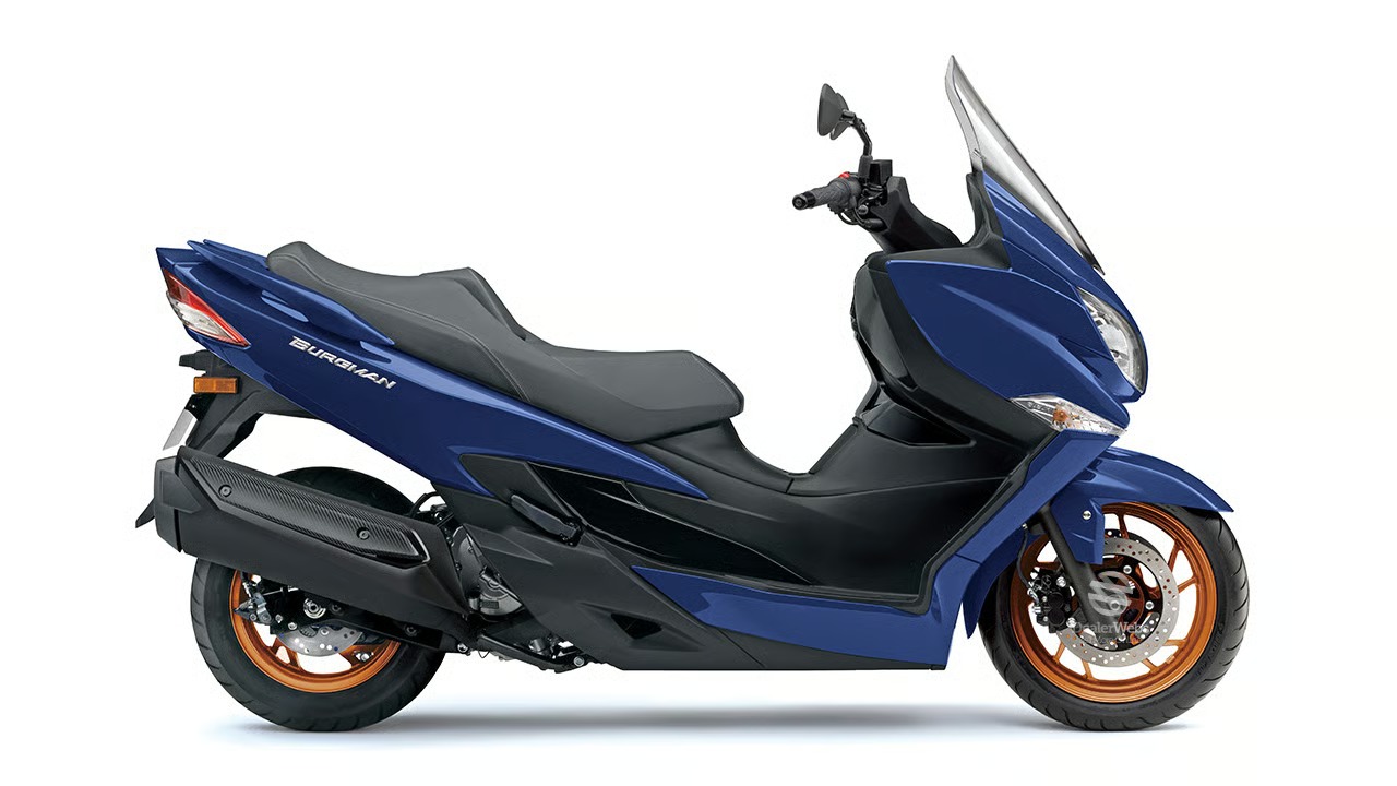 Suzuki Burgman 400 blue variant